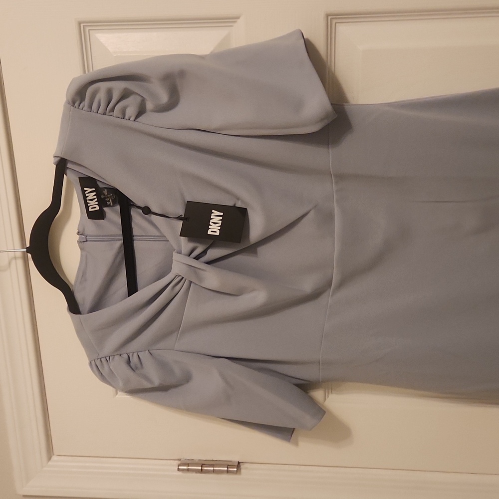 DKNY SKY MIST SHORT DRESS
